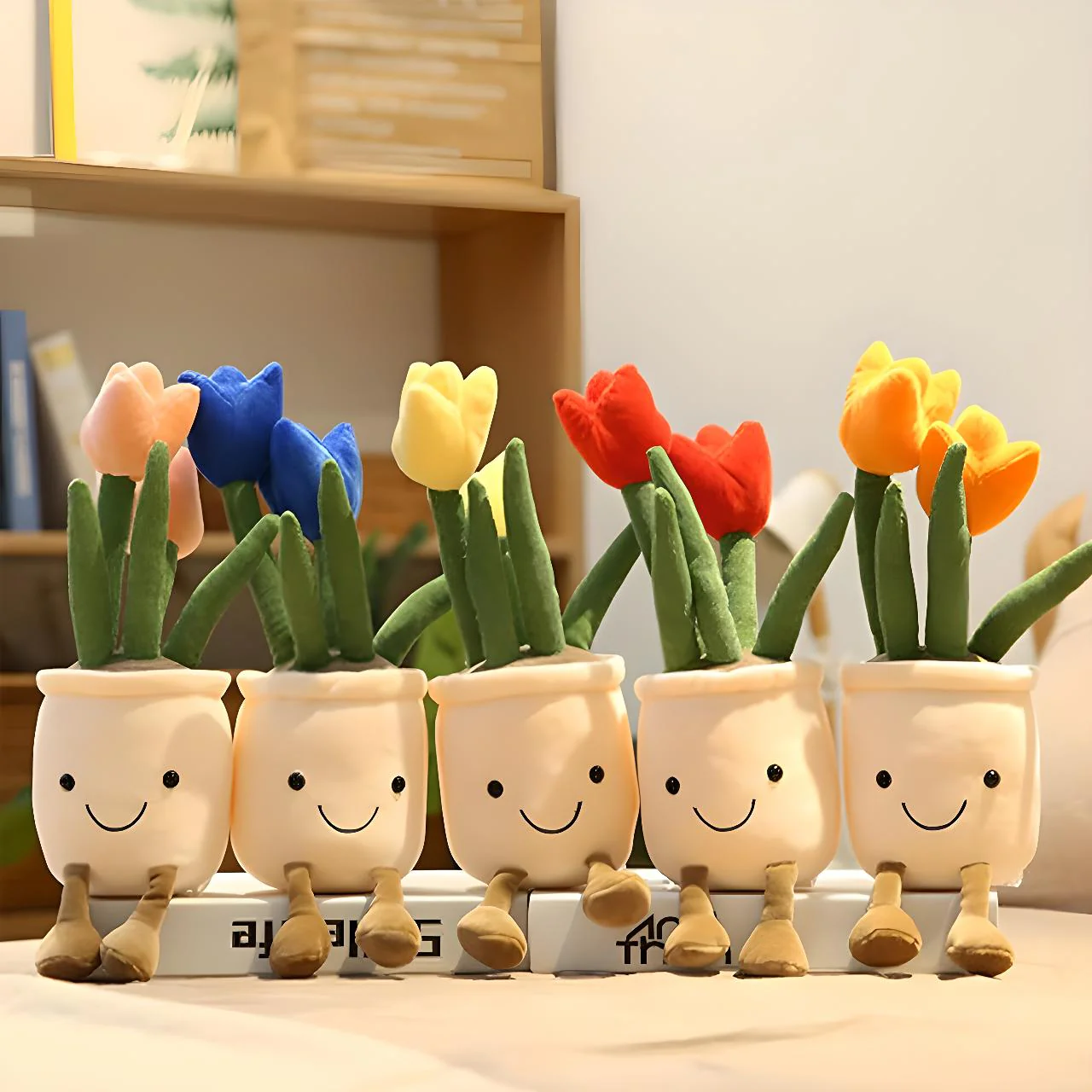 Peluche Kawaii fiore di tulipano - immagine 2