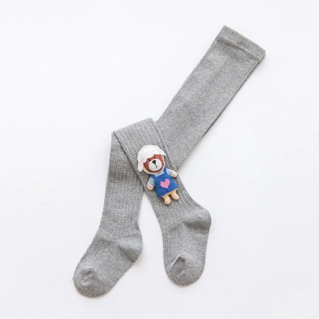 Collant per ragazze: Stile e comfort con motivi di bambole cartoon - immagine 9