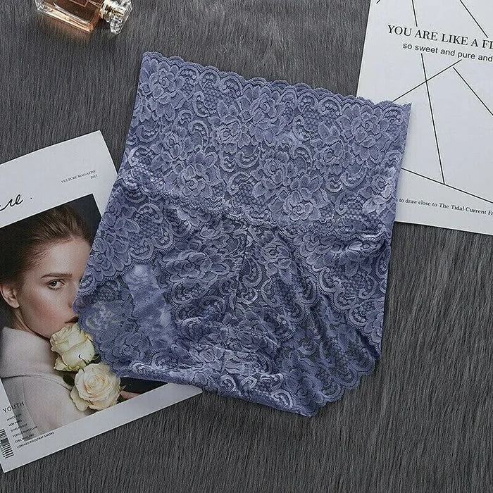 Mutandine di pizzo sexy viola - immagine 9