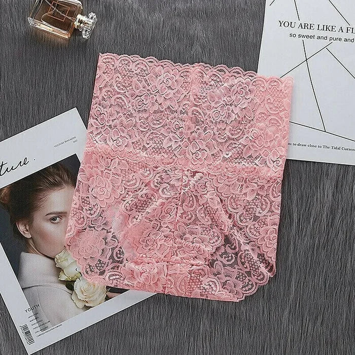 Mutandine di pizzo sexy viola - immagine 8