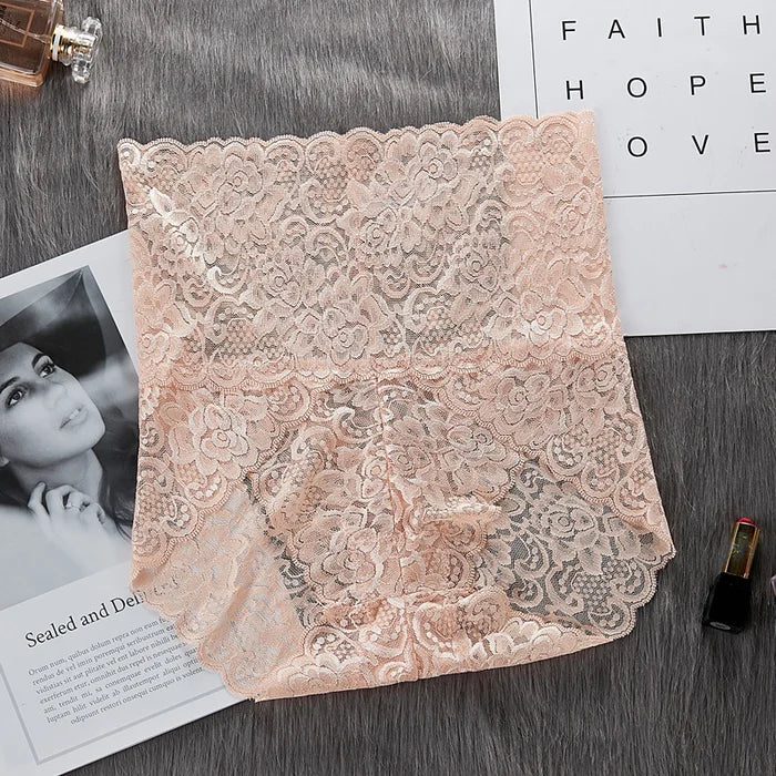 Mutandine di pizzo sexy viola - immagine 7