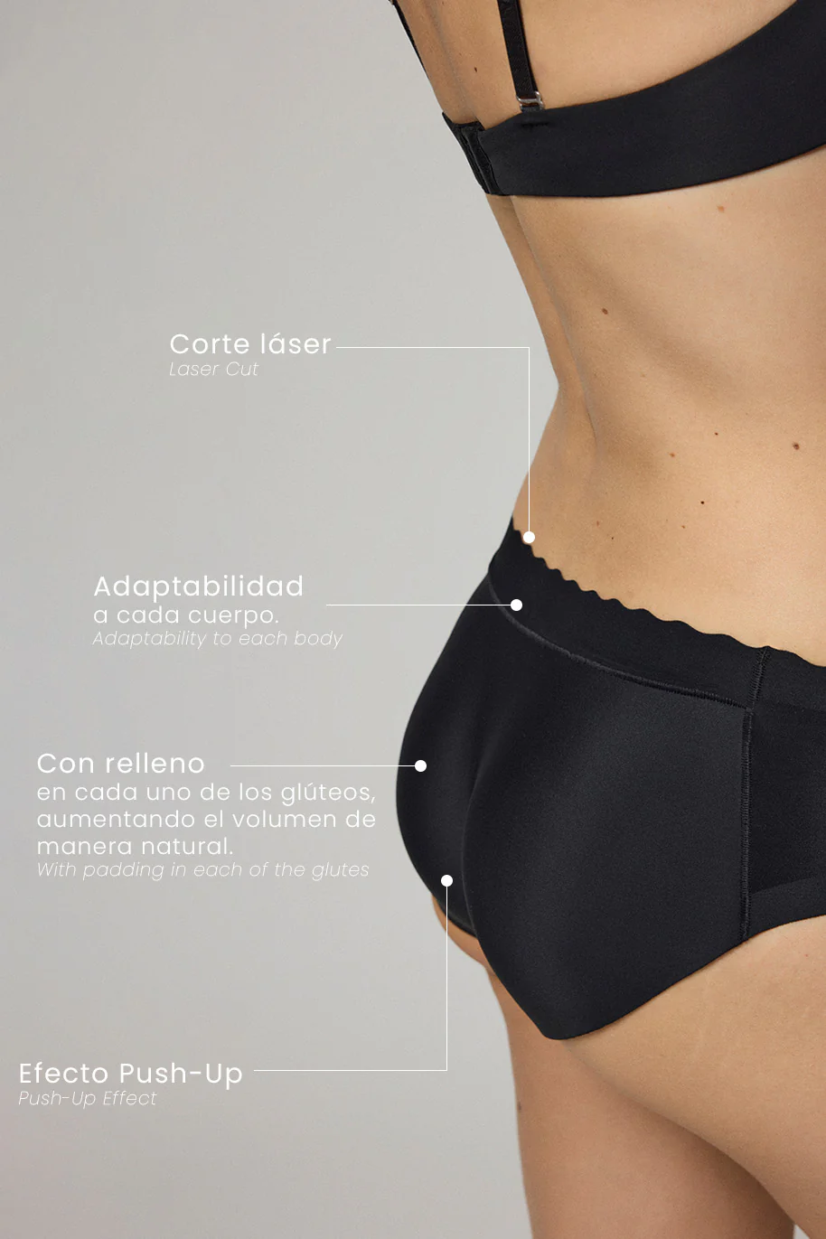 Mutandine push up - immagine 3